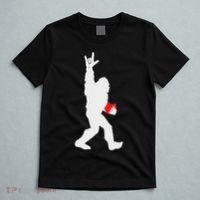 Bigfoot Holding Heart Valentines Day I Love You Hand For Asl T-Shirt thumb 5