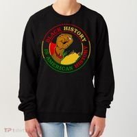 Black History Is American History Fist Women's Sweatshirt thumb 0