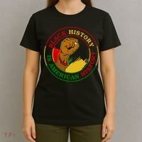 Black History Is American History Fist T-Shirt thumb 4