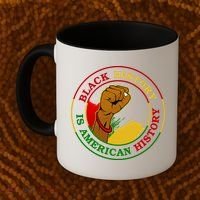 Black History Is American History Fist Coffee Mug thumb 2