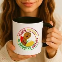 Black History Is American History Fist Coffee Mug thumb 3