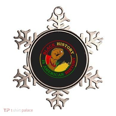 Black History Is American History Fist Ornament
