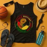 Black History Is American History Fist Tank Top thumb 4