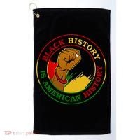 Black History Is American History Fist Golf Towel thumb 0