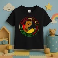 Black History Is American History Fist Toddler T-Shirt thumb 3