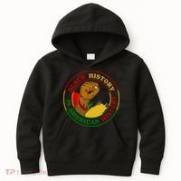 Black History Is American History Fist Kids Hoodie thumb 0