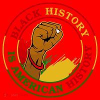 Black History Is American History Fist Santa Hat thumb 1