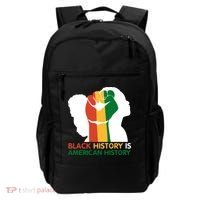 Black History Is American History Pride Fist Backpack thumb 0