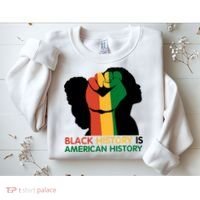 Black History Is American History Pride Fist Sweatshirt thumb 2