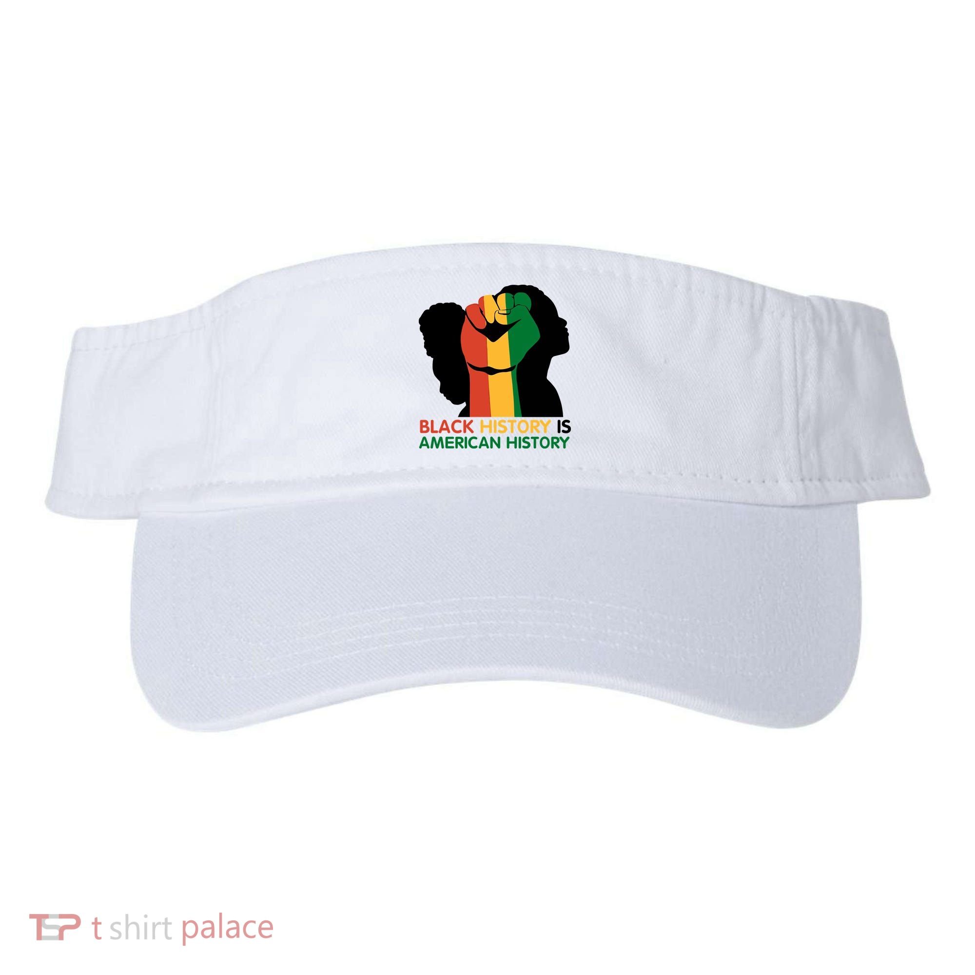 Black History Is American History Pride Fist Visor