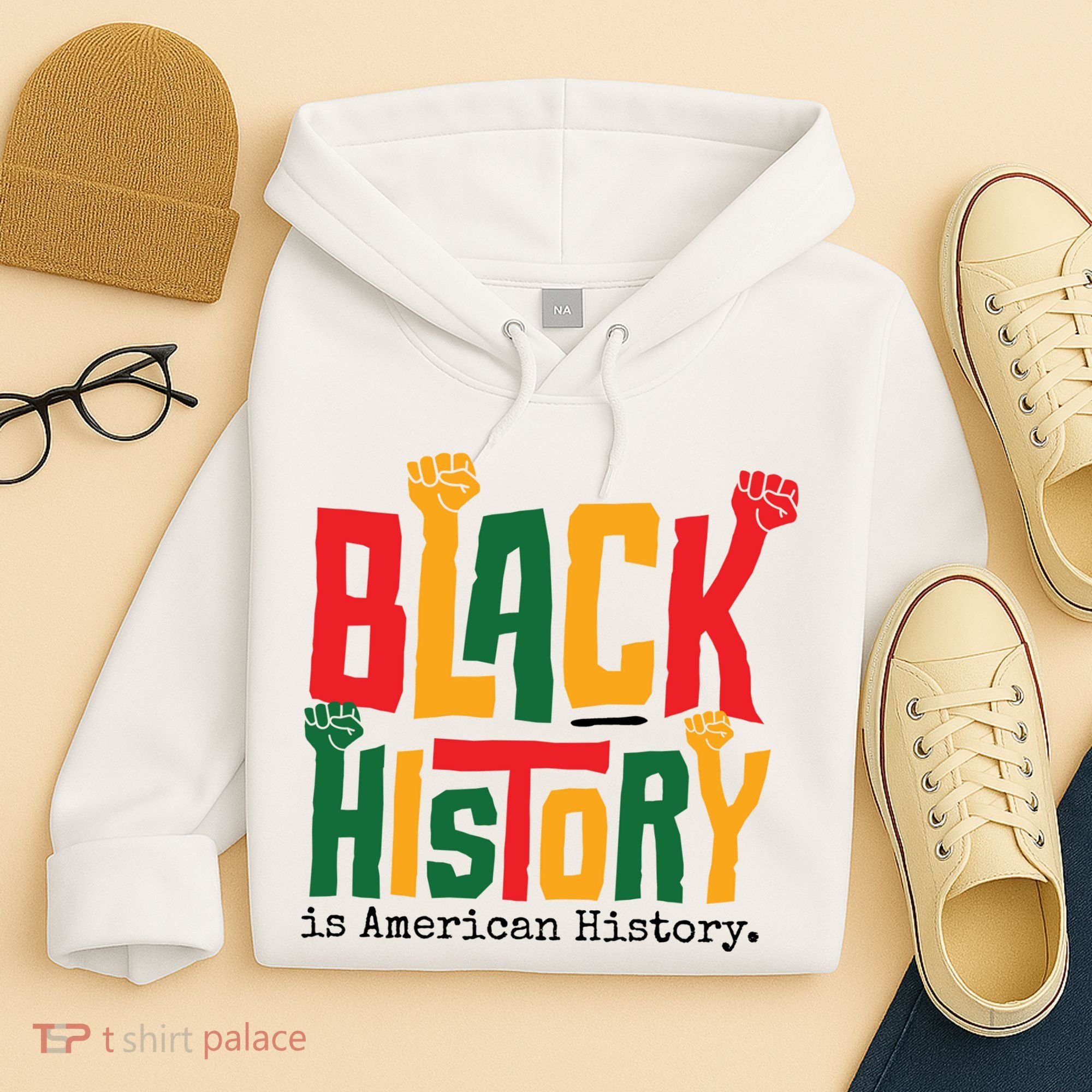 Black History Is American History Hoodie