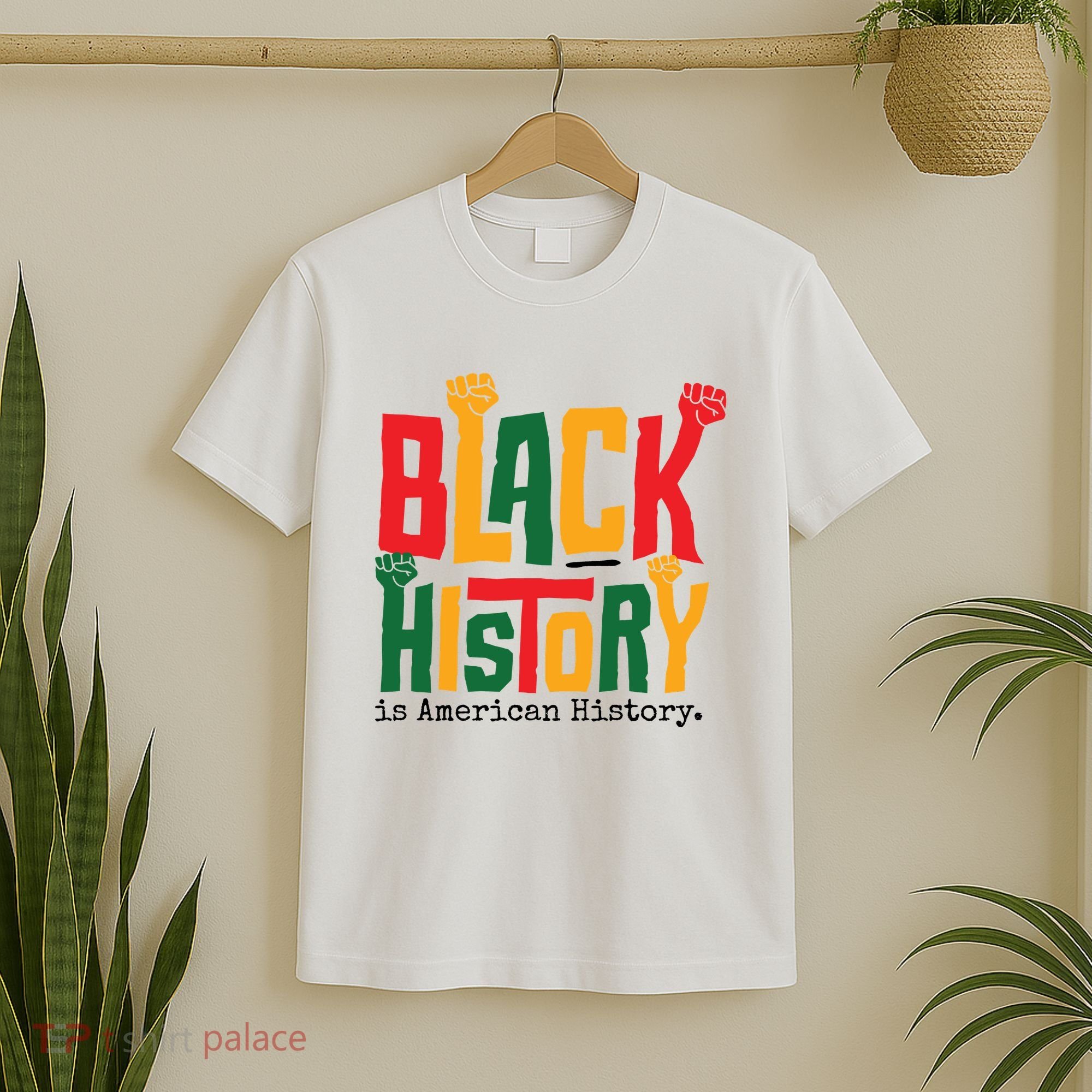 Black History Is American History T-Shirt