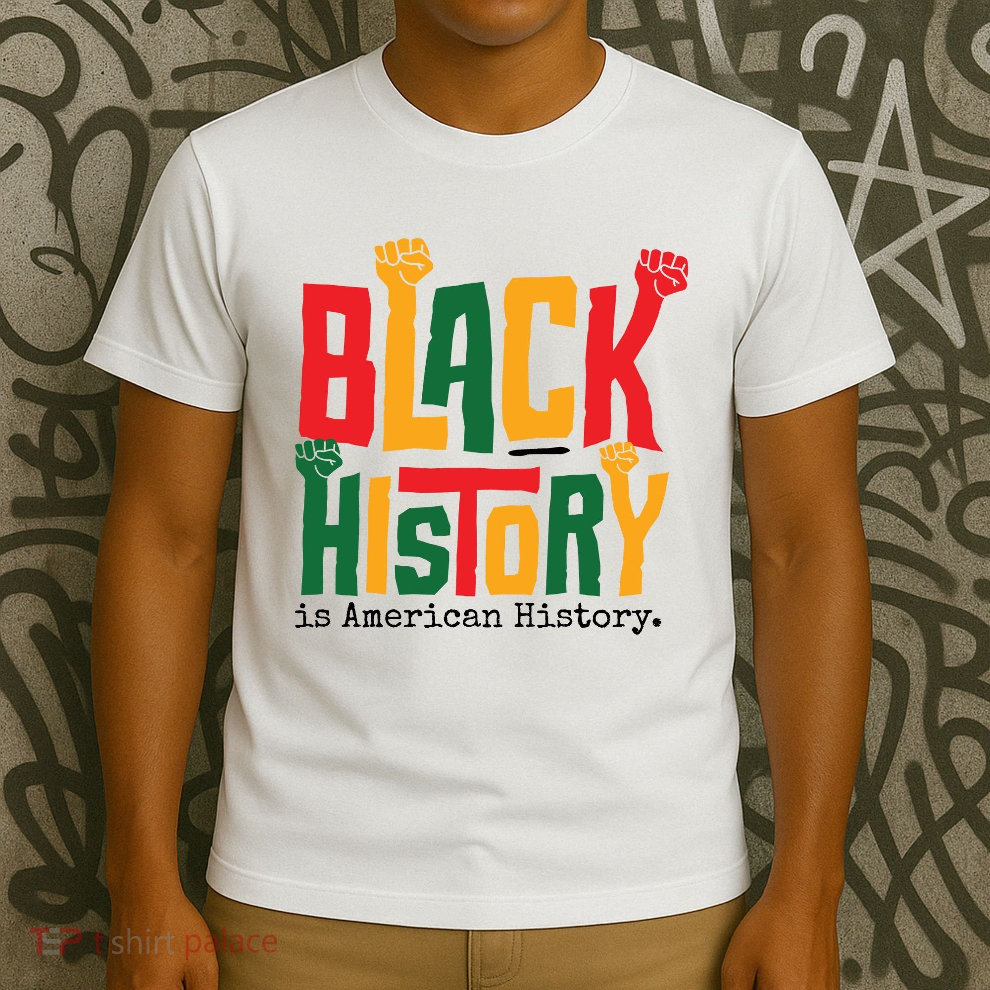 Black History Is American History T-Shirt