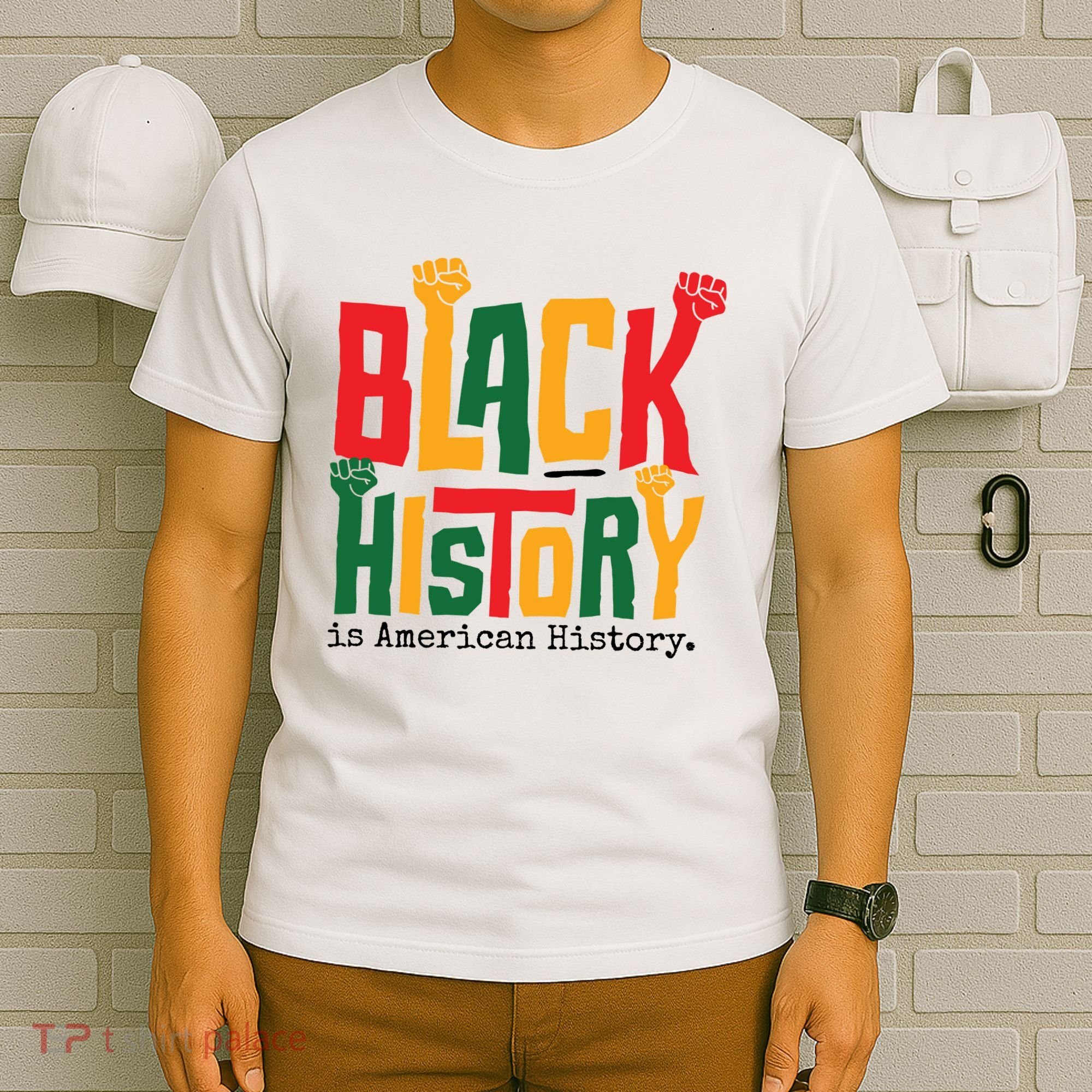 Black History Is American History T-Shirt