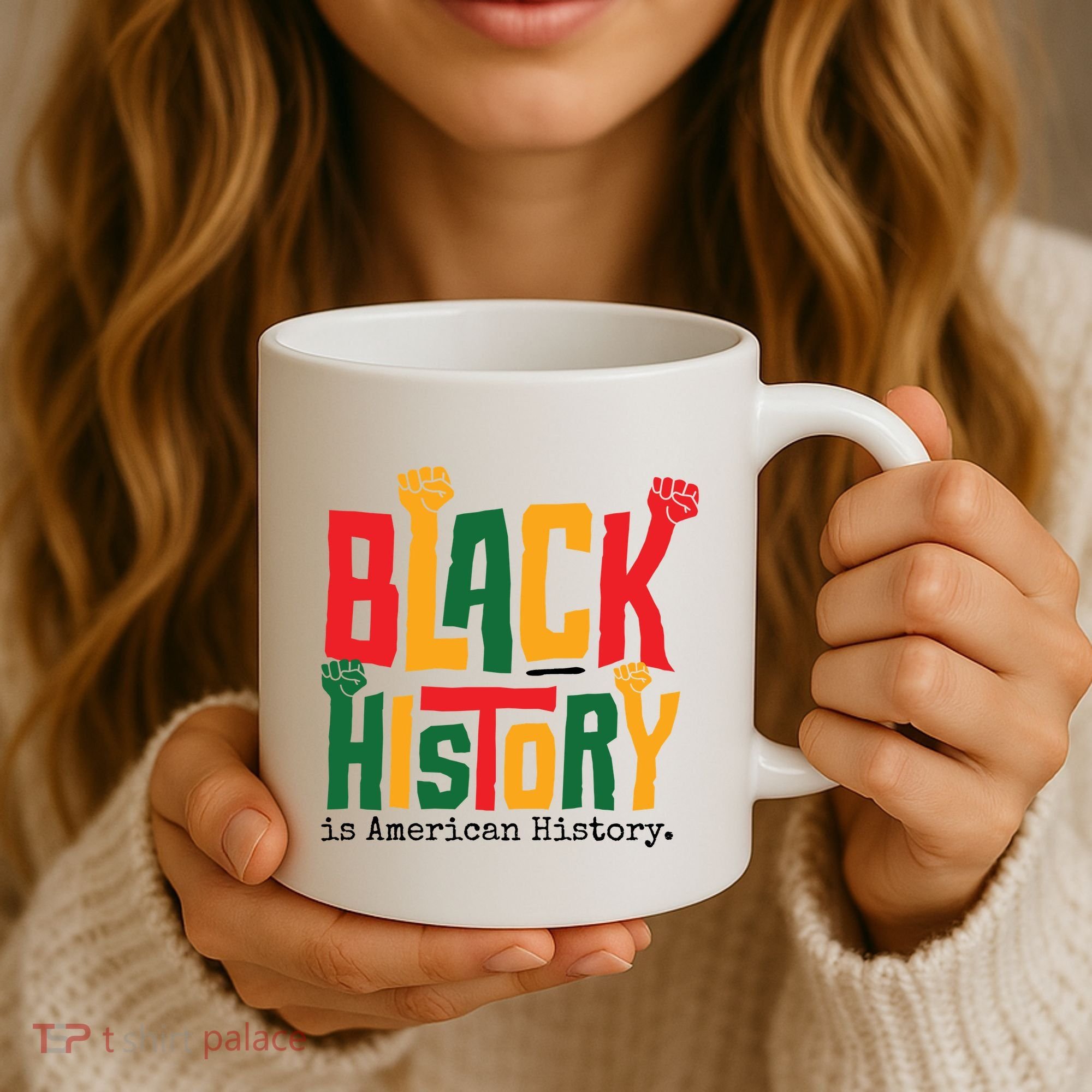 Black History Is American History Coffee Mug