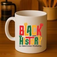 Black History Is American History Coffee Mug thumb 4