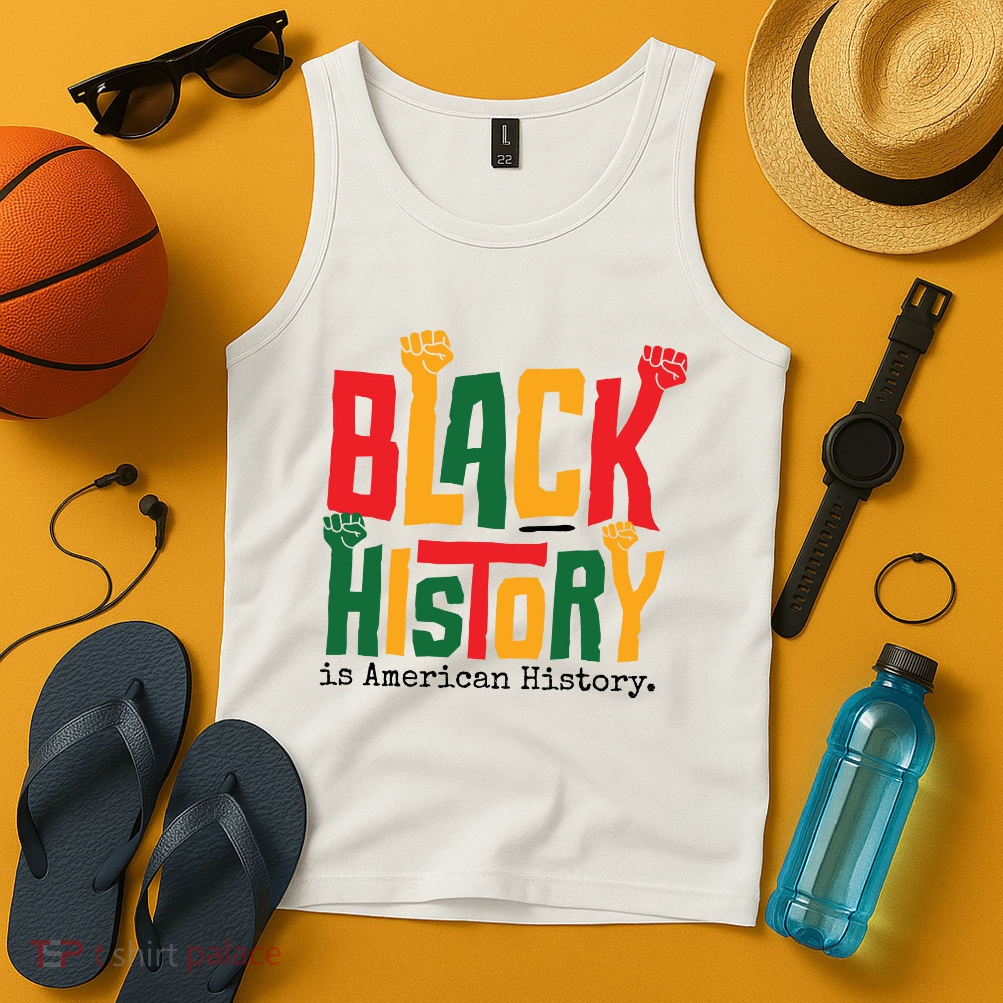 Black History Is American History Tank Top