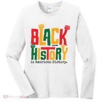 Black History Is American History Women's Long Sleeve Shirt thumb 0