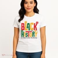 Black History Is American History Women's T-Shirt thumb 4