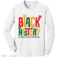Black History Is American History Kids Long Sleeve Shirt thumb 0