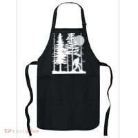 Bigfoot Hiding In Forest For Sasquatch Believers Apron thumb 0