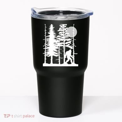 Bigfoot Hiding In Forest For Sasquatch Believers Tumbler