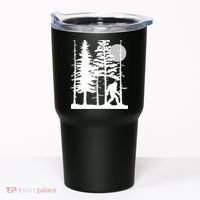 Bigfoot Hiding In Forest For Sasquatch Believers Tumbler thumb 0