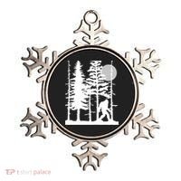 Bigfoot Hiding In Forest For Sasquatch Believers Ornament thumb 0
