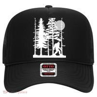 Bigfoot Hiding In Forest For Sasquatch Believers Hat thumb 0