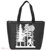 Bigfoot Hiding In Forest For Sasquatch Believers Tote Bag thumb 0