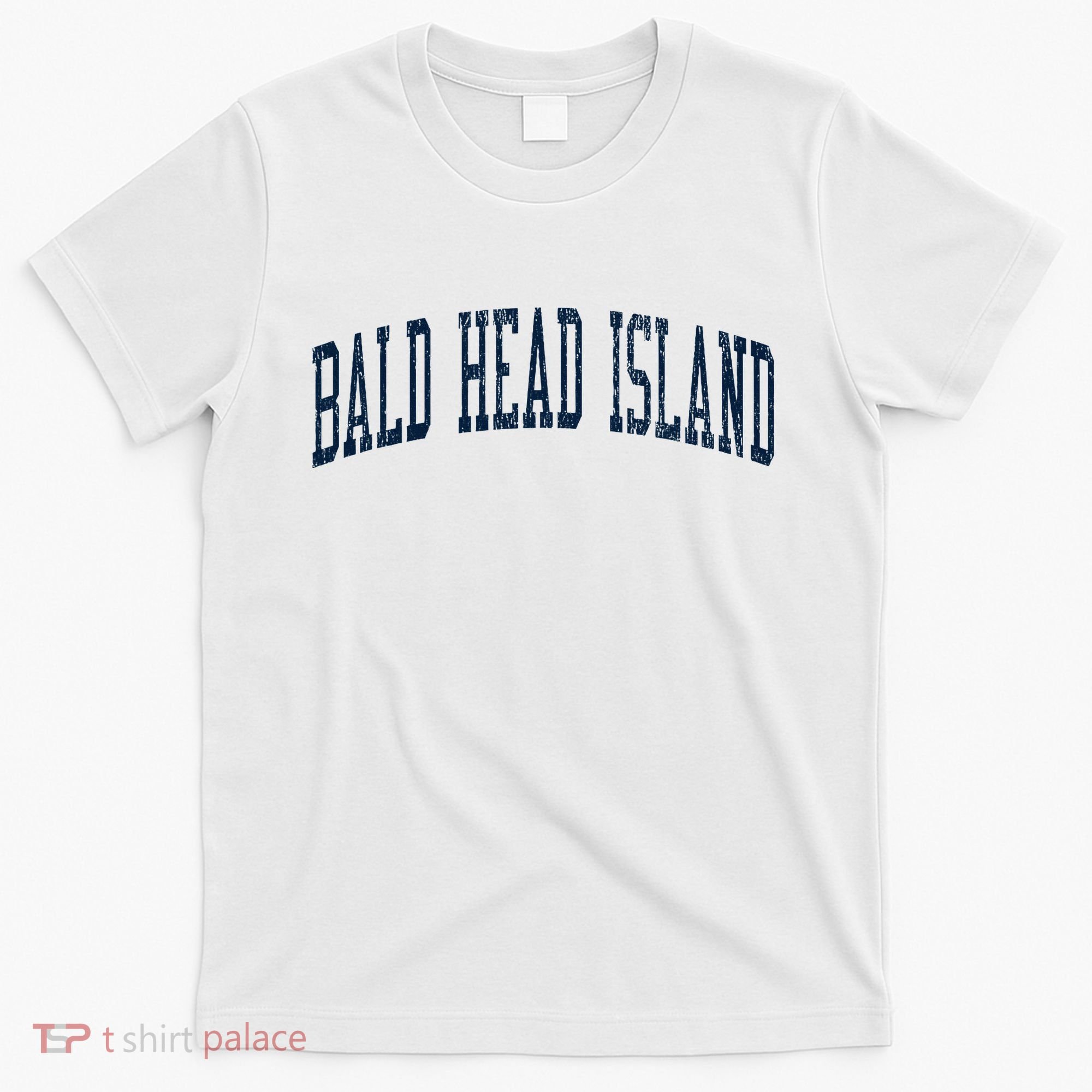 Bald Head Island Nc Vintage Athletic Sports T-Shirt