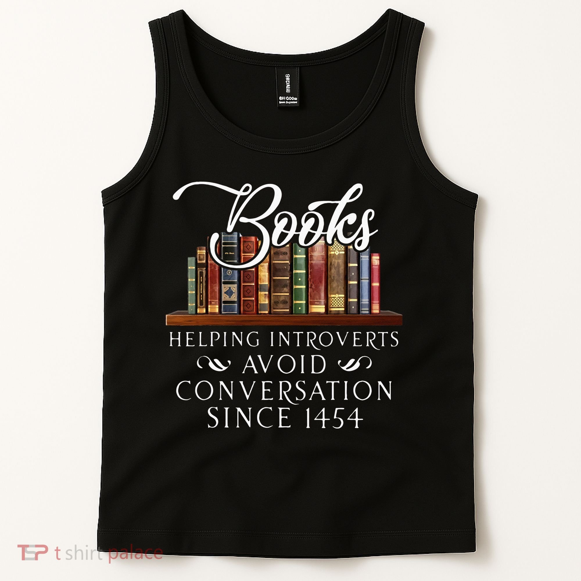 Books Helping Introverts Avoid Conversation Tank Top