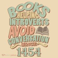 Books Helping Introverts Avoid Conversation 1454 Tote Bag thumb 4