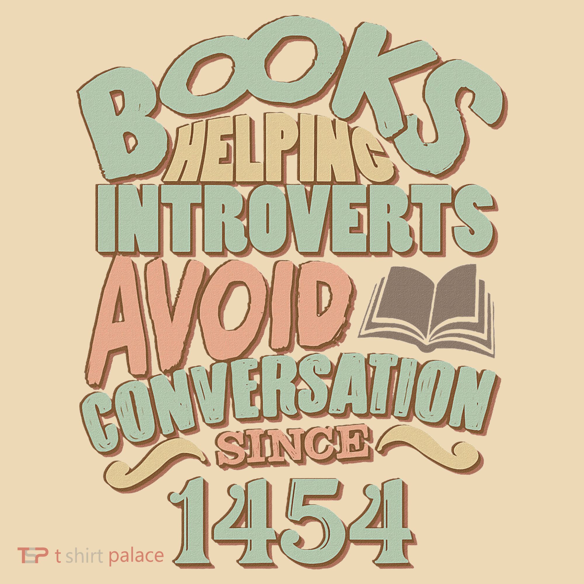 Books Helping Introverts Avoid Conversation 1454 Tote Bag