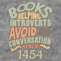 Books Helping Introverts Avoid Conversation 1454 Toddler Hoodie thumb 2