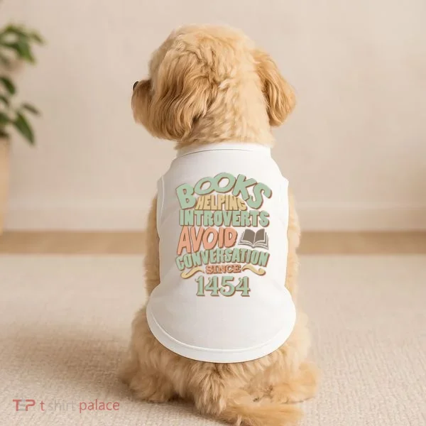 Books Helping Introverts Avoid Conversation 1454 Doggie Tank