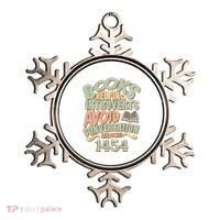 Books Helping Introverts Avoid Conversation 1454 Ornament thumb 0