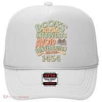 Books Helping Introverts Avoid Conversation 1454 Hat thumb 0