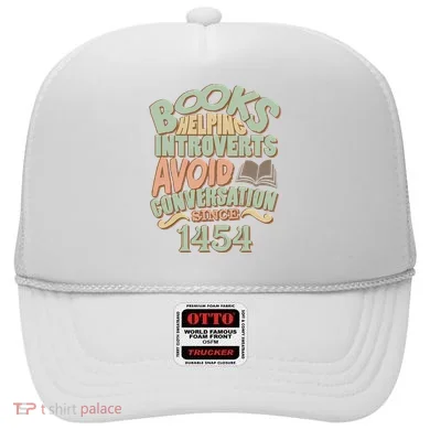 Books Helping Introverts Avoid Conversation 1454 Hat