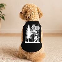 Bigfoot Hiding In Forest For Sasquatch Believers Doggie Tank thumb 2