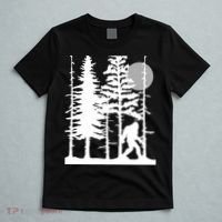 Bigfoot Hiding In Forest For Sasquatch Believers T-Shirt thumb 5