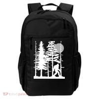 Bigfoot Hiding In Forest For Sasquatch Believers Backpack thumb 0