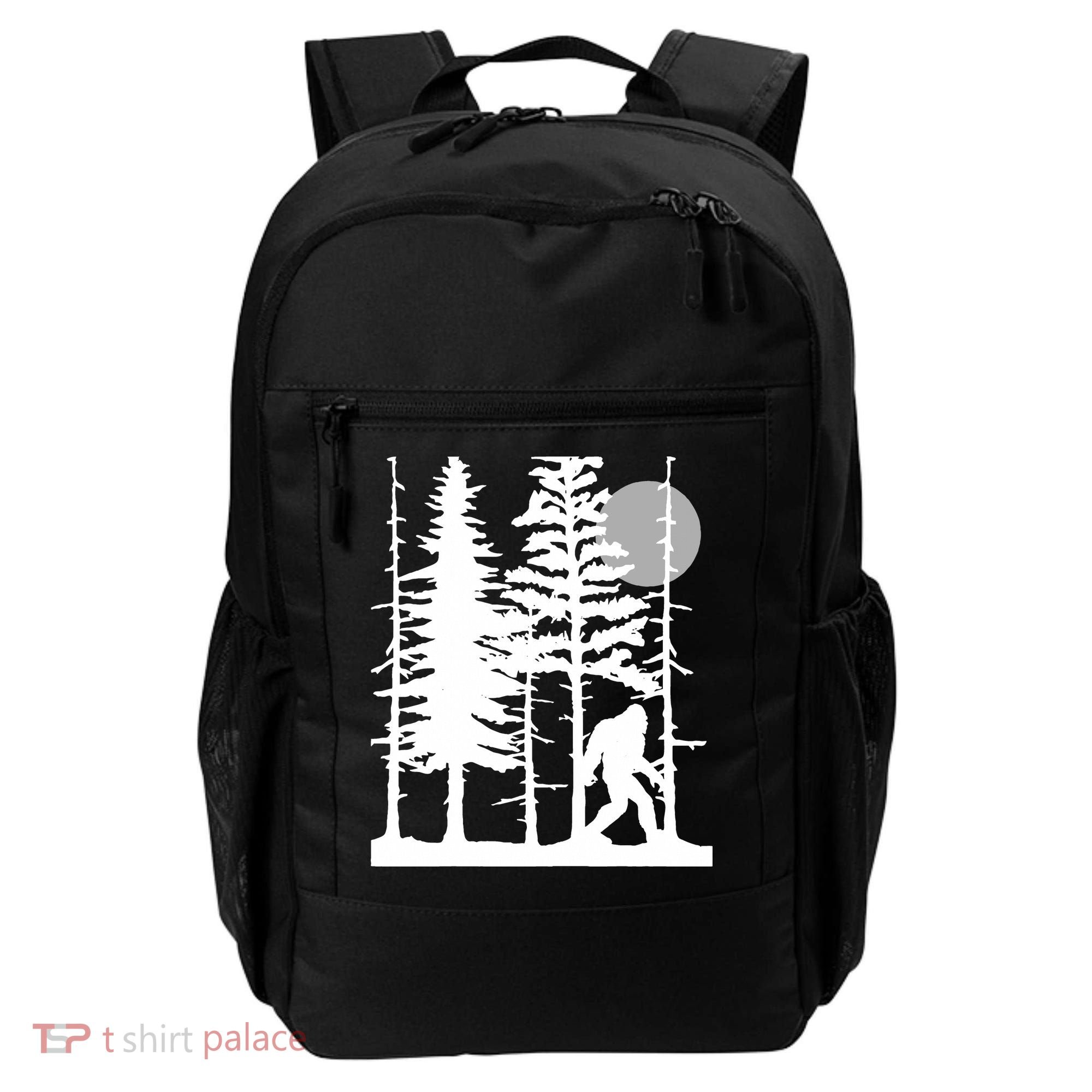 Bigfoot Hiding In Forest For Sasquatch Believers Backpack