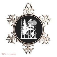 Bigfoot Hiding In Forest For Sasquatch Believers Ornament thumb 0