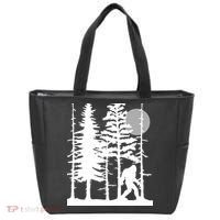 Bigfoot Hiding In Forest For Sasquatch Believers Tote Bag thumb 0