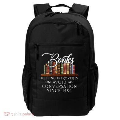 Books helping introverts avoid conversation  Backpack