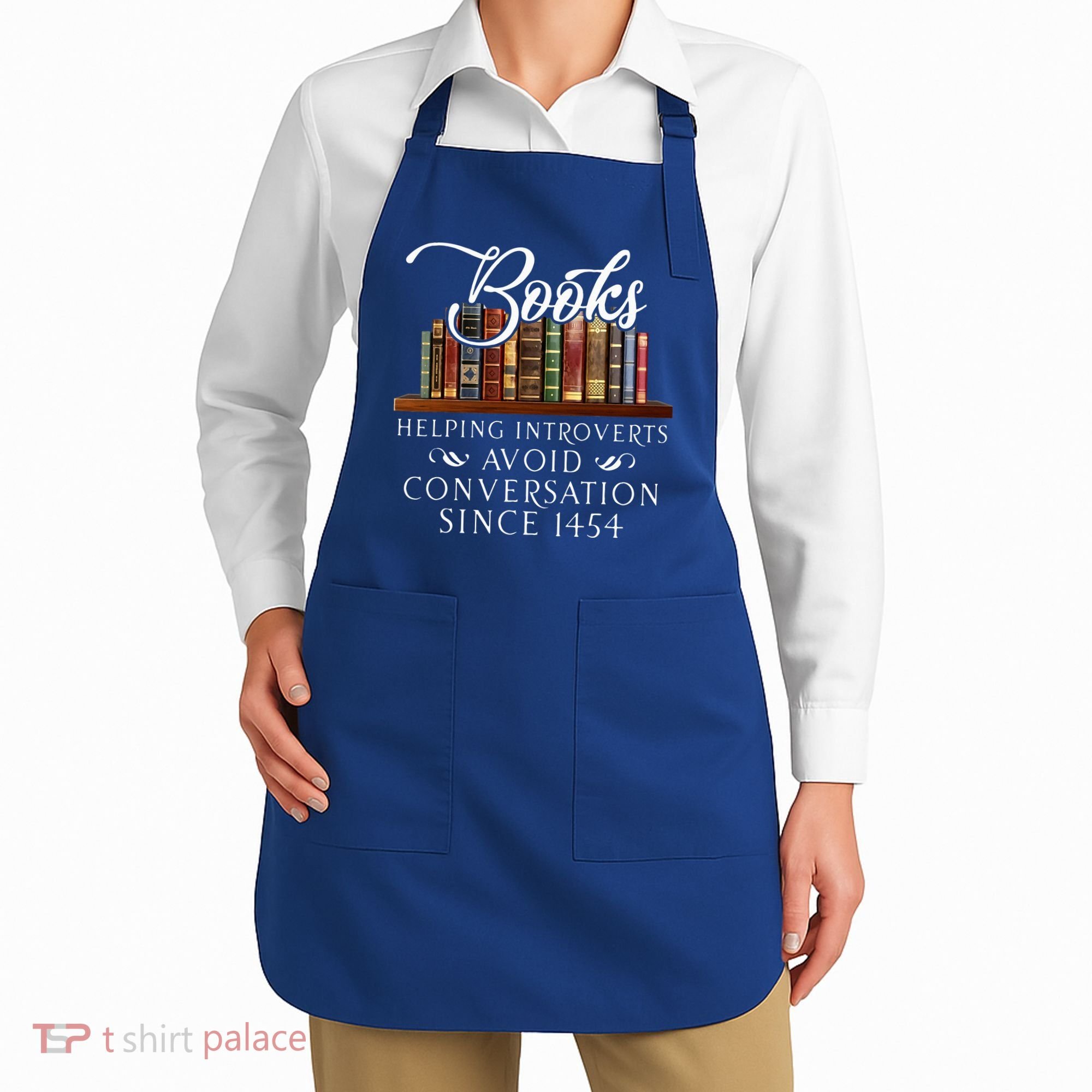 Books helping introverts avoid conversation  Apron