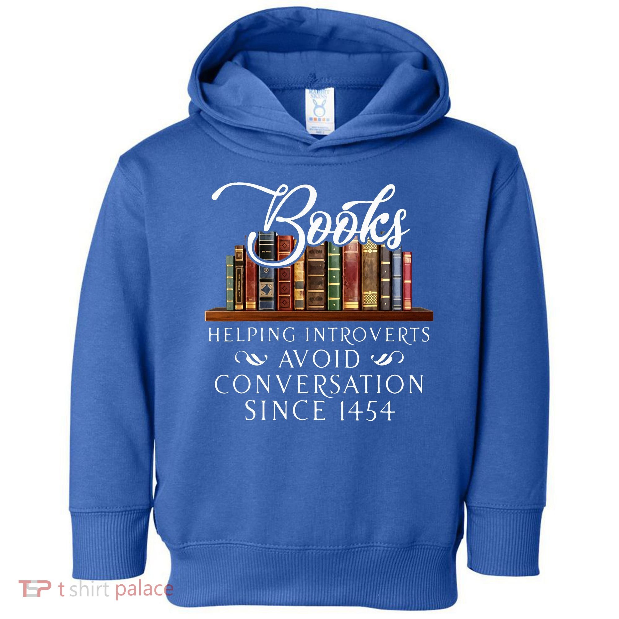 Books helping introverts avoid conversation  Toddler Hoodie