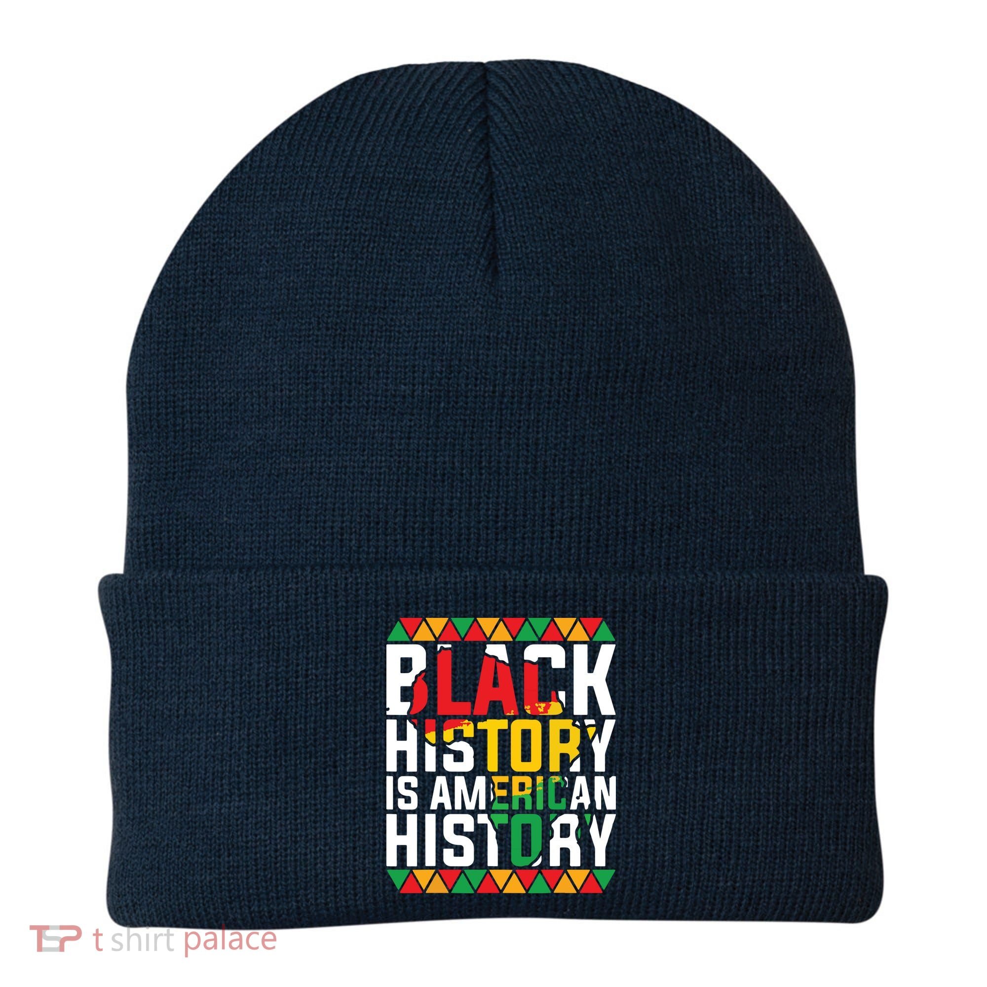 Black History Is American History Black History Month Beanie