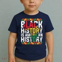 Black History Is American History Black History Month Toddler T-Shirt thumb 2